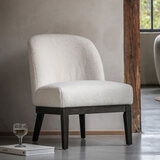 Gallery Bardfield Cream Teddy Fabric Chair