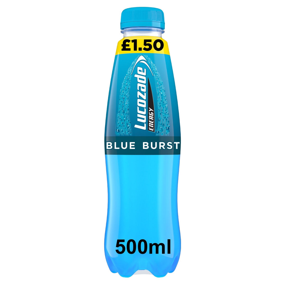 Lucozade Energy Blue Burst PMP £1.50, 12 x 500ml