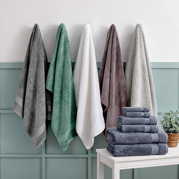 Grandeur 100% Hygro Cotton Bath Sheets, Pack of 2 in 4 Colours