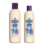 Aussie Miracle Moist Shampoo, 700ml and Conditioner, 490ml