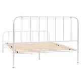 Gallery Loughton Cream Metal Bed Frame, King