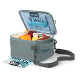 Titan Expandable Lunchbox with Ice Walls in Grey