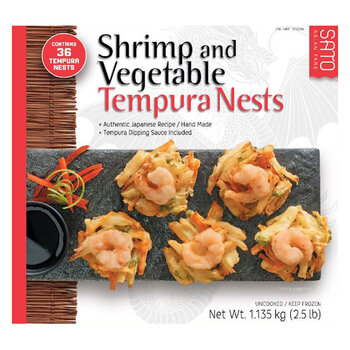 Sato Shrimp & Vegetable Tempura Nests, 1.135kg