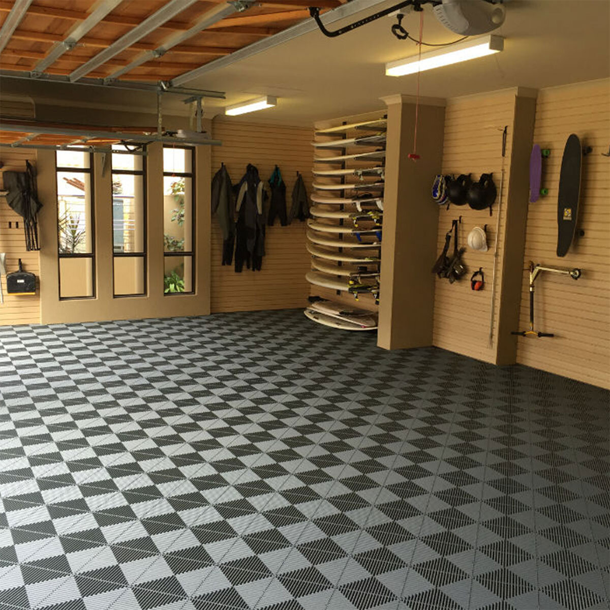 lifestyle image of ribtrax flooring