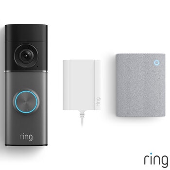 Ring Plug-In Video Doorbell Pro (3rd Gen) Satin Nickel + Chime (3rd Gen) Ring Plug-In Video Doorbell Pro (3rd Gen) Satin Nickel + Chime (3rd Gen)