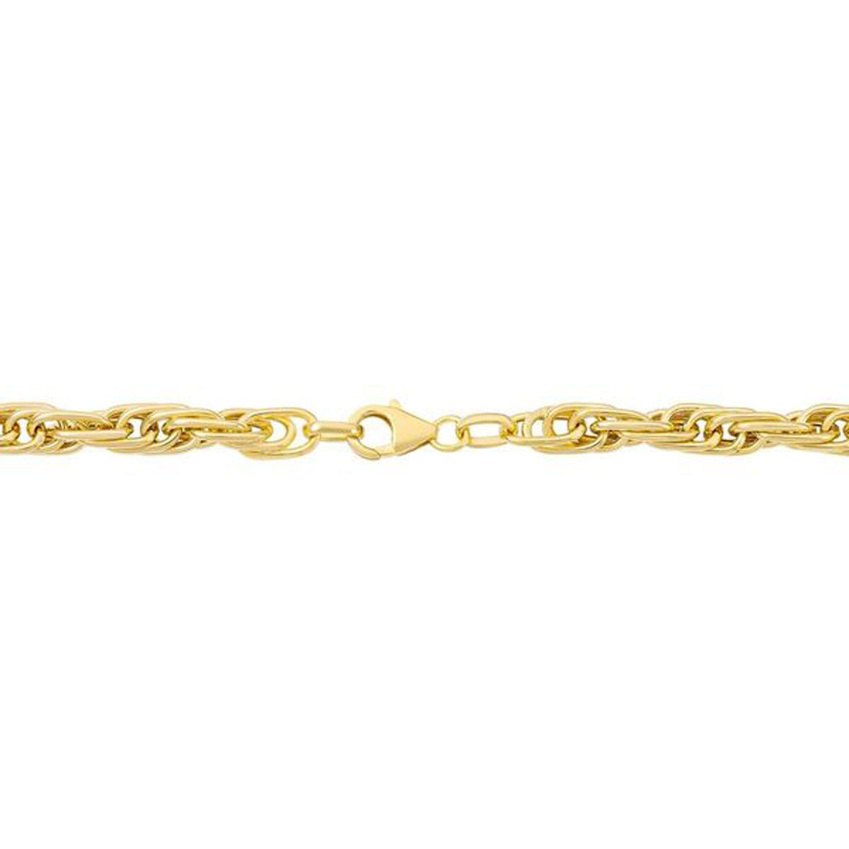 14ct Yellow Gold Mult-Link Twist Necklace