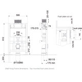 Tavistock 0.82m frame