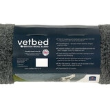 Vetbed Luxurious Pet Bedding in Grey, 100cm x 75cm