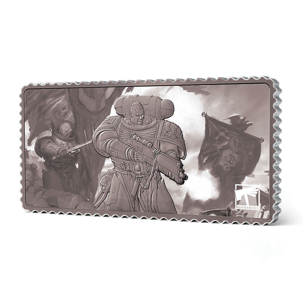 Official Warhammer Stamp Ingot Age of Sigmar by Royal Mail