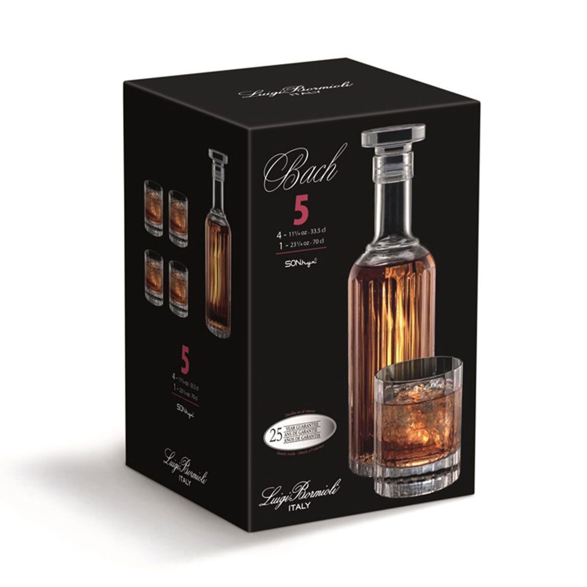 Bach whiskey set packaging