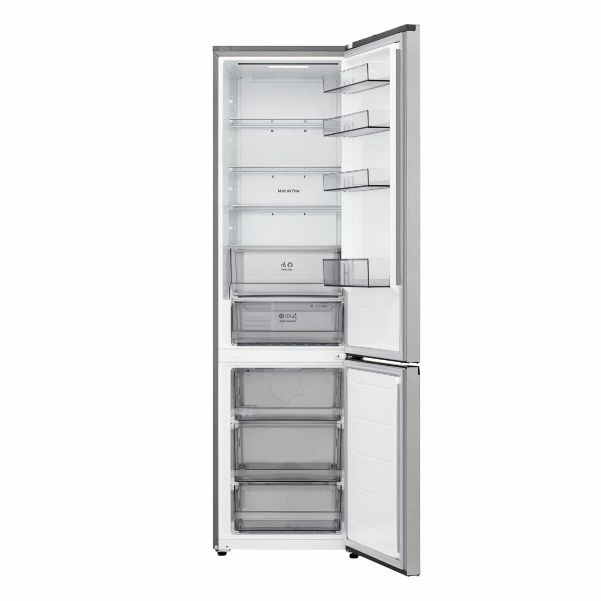 LG GBBSJ2CCPY 375L Fridge Freezer, E Rated in Silver LG GBBSJ2CCPY 375L Fridge Freezer, E Rated in Silver