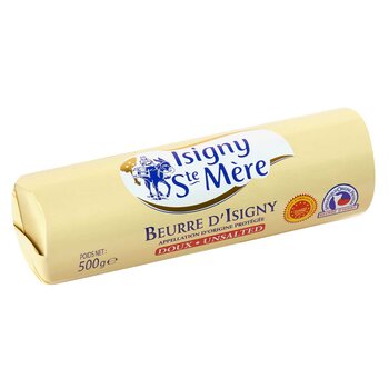 Isigny Ste Mère Unsalted Butter Roll, 500g