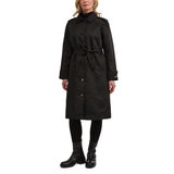 Scotch & Soda Ladies Trench Coat in Black