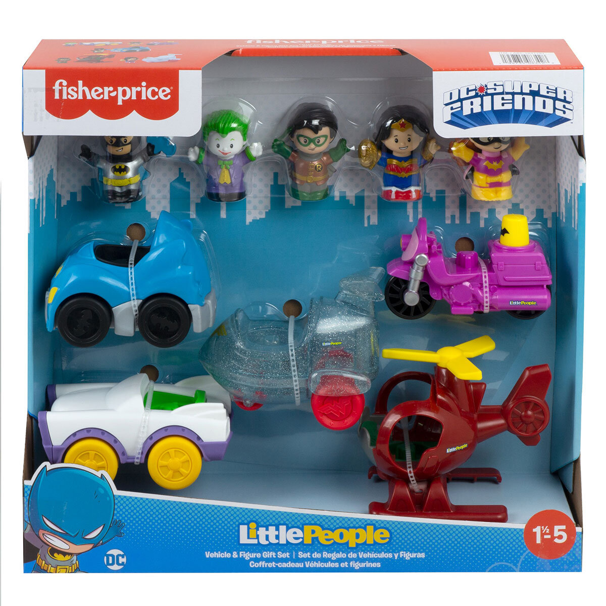 Buy Fisher Price Little People Vehicle Set DC Friends Box Image at Costco.co.uk