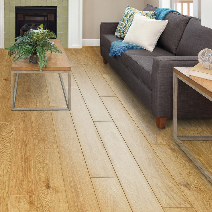 Golden Select Nottingham (Oak) Laminate Flooring With Foam Underlay - 1 ...