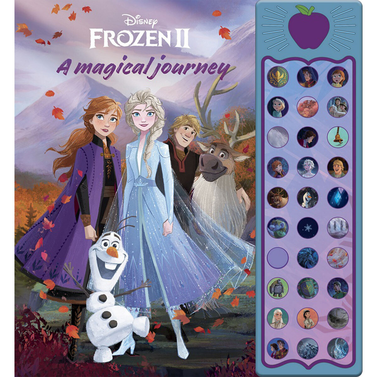 Frontcover of frozen II book