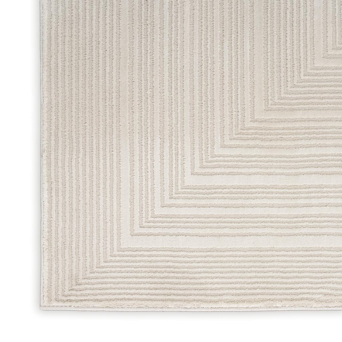 Calvin Klein CK024 Irradiant Ivory Rug, in 2 Sizes