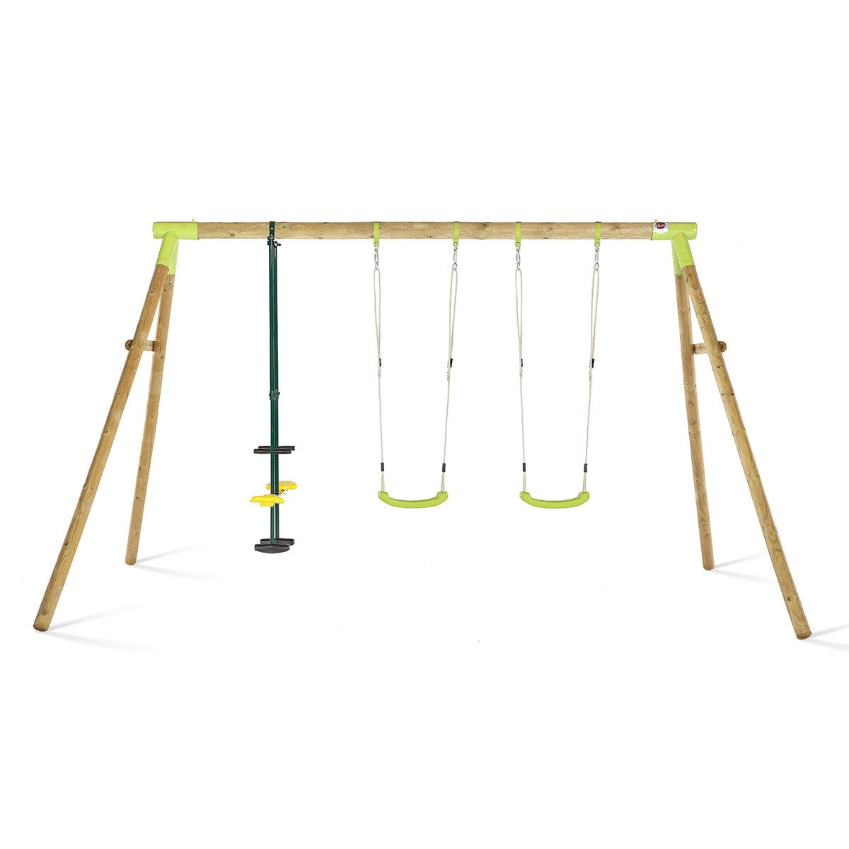 Plum Premium Colobus Wooden Swing Set