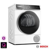 Bosch WQB246C9GB, Series 8 9kg Heat Pump Dryer, A+++ Rated in White