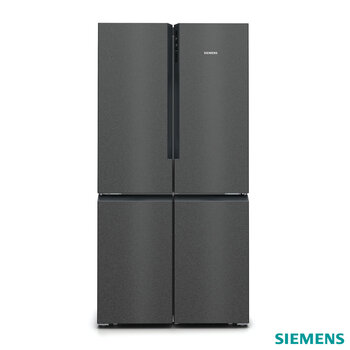 Siemens KF96NAXEAG, Multi Door Fridge Freezer, E Rated in Black Stainless Steel