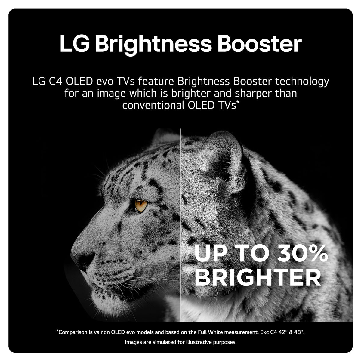 LG OLED83C44LA 83 Inch OLED 4K Ultra HD Smart TV
