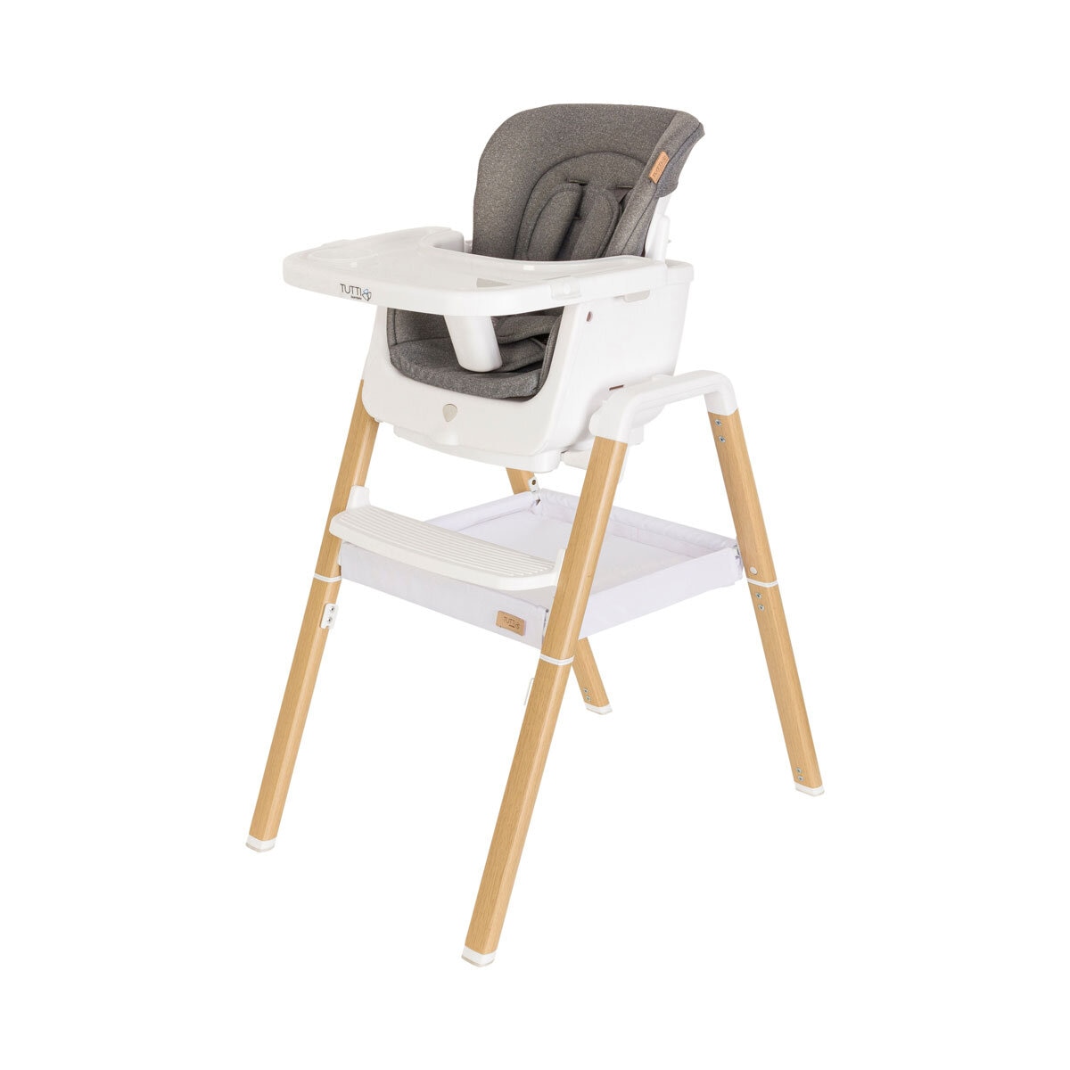 Tutti Bambini Nova Evolutionary Highchair in White