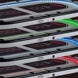 Barrington 10-Player Poker Table with LED Lights