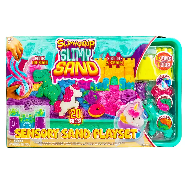 SlimyGloop SlimySand Sensory Sand Playset 3 Years Co