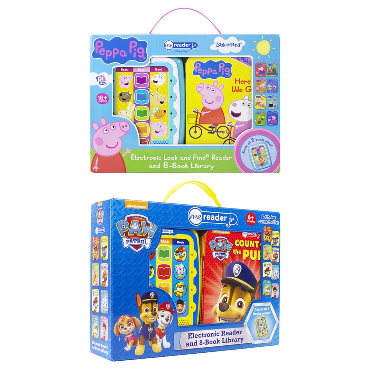 Me Reader Junior in 3 Options: Paw Patrol, Peppa Pig or Disney Baby (6+ Months) Me Reader Junior in 3 Options: Paw Patrol, Peppa Pig or Disney Baby (6+ Months)