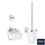 GROHE QuickFix 3-in-1 Toilet Accessories Set in Chrome