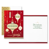 Hallmark Hand Crafted Christmas Card Assortment: Joys of the Season - 40 Pack