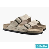 Simba Ladies Ylur Slipper in Beige