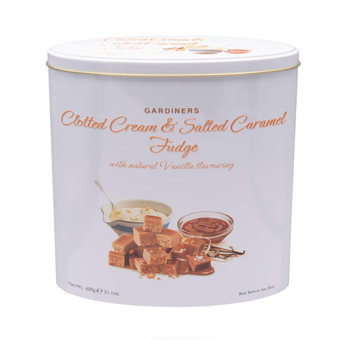 Gardiners Clotted Cream & Salted Caramel Fudge 600g