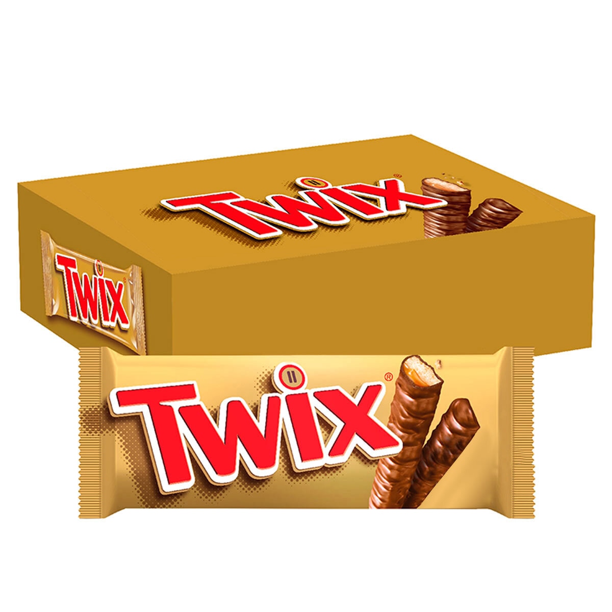 Twix Chocolate Bars, 4 x 9 x 40g