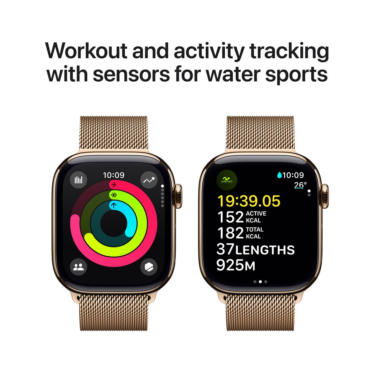 Buy Apple Watch Series 10 GPS, 42mm Silver Aluminium Case with Sport Band M/L at costco.co.uk