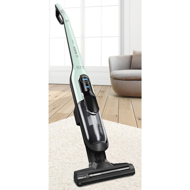 Bosch Upright Cordless Vacuum Cleaner Pastel Turquoise BCH62562GB ...