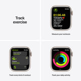 Buy Apple Watch Series 7 GPS + Cellular, 41mm Starlight Aluminium Case with Starlight Sport Band, MKHR3B/A at costco.co.uk