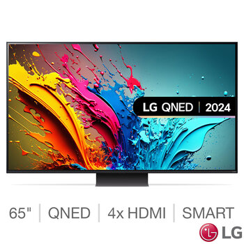 LG 65QNED87T6B 65 Inch QNED 4K Ultra HD Smart TV