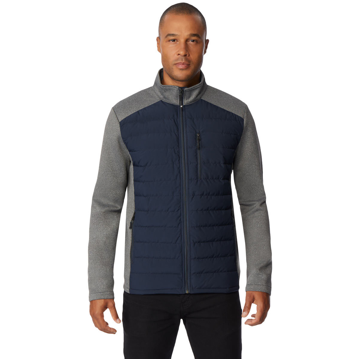 32 Degrees Men's Hybrid Jacket in Grey, Extra Large | Costco UK