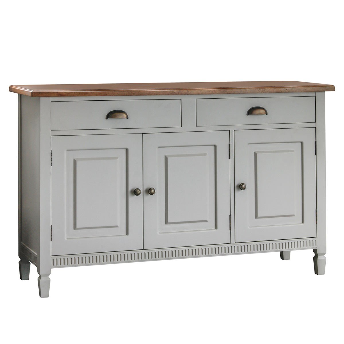 Bronte 3 Door Sideboard, Taupe | Costco UK