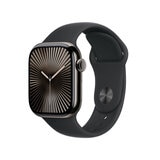 Buy Apple Watch Series 10 + Cellular, 42mm Slate Titanium Case with Black Sport Band S/M, MWXG3QA/A at costco.co.uk