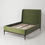 Swyft Bed 02 Green Velvet Bed Frame, King