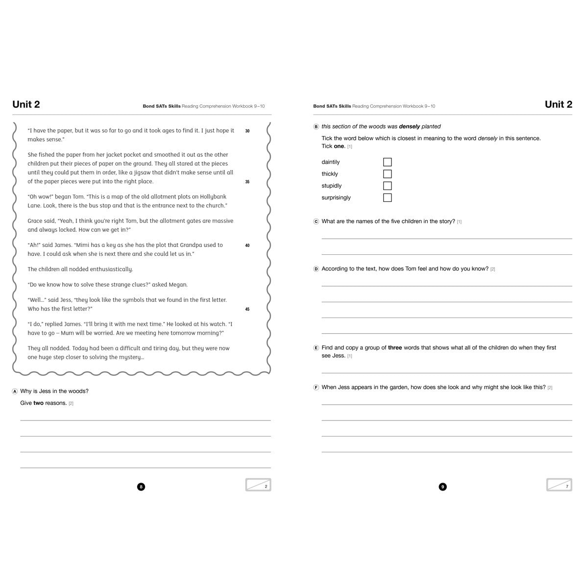 Bond SATs Skills 6 Work Book Pack, KS2 Year 5 Ages 9-10