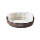 Kirkland Signature Bolster Cuddler 23 Inch (58cm) Dog Bed in Brown