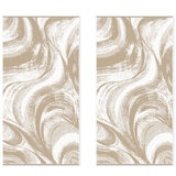 Marble spa design bath towel in taupe