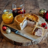 Topping's Pies Christmas Pork Pies, 3 x 450g