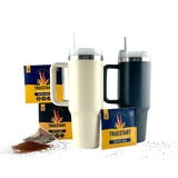 TrueStart Coffee Travel Mug Set with Coffee Bags in 2 Colours