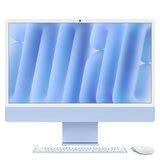 Apple iMac 2024, Apple M4 Chip, 10-Core CPU, 10-Core GPU, 24GB RAM, 512GB SSD 24 Inch in Blue, MCR24B/A at costco.co.uk