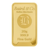 20g Gold Minted Bar