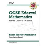 CGP GCSE Maths Edexcel Foundation x3 Book Pack